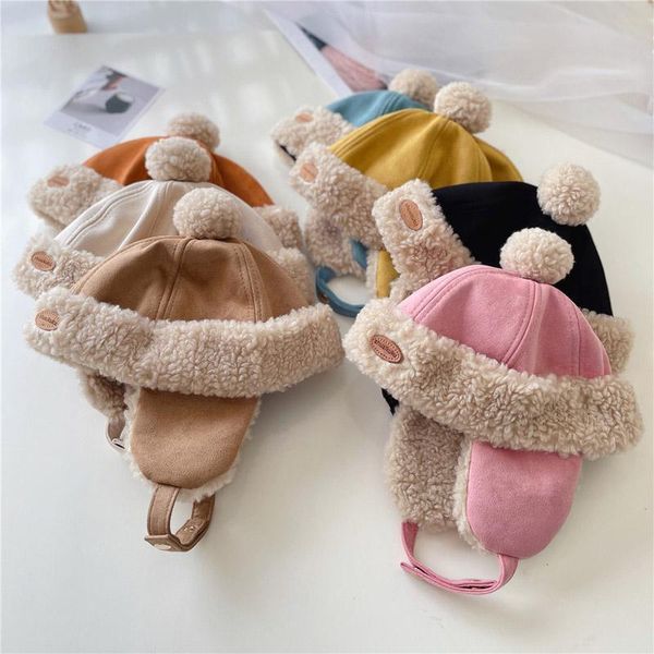 berets doit korea boy girl beanie bomber hat suede winter warm baby cycling cap child girls earflap caps age for 1 to 4 years old, Blue;gray
berets doit korea boy girl beanie bomber hat suede winter warm baby cycling cap child girls earflap caps age for 1 to 4 years old, Blue;gray