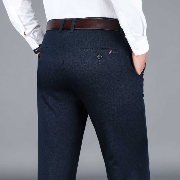 men's pants spring printed casual business fashion cotton elasticity straight trousers male brand qt5e, Black
men's pants spring printed casual business fashion cotton elasticity straight trousers male brand qt5e, Black