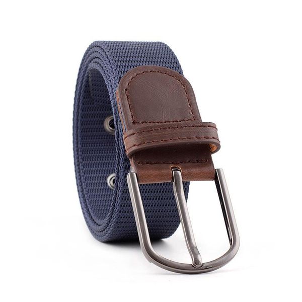 belts fashionable elastic canvas for women knitted buckle adjustable belt male jeans 6 colors, Black;brown 
belts fashionable elastic canvas for women knitted buckle adjustable belt male jeans 6 colors, Black;brown