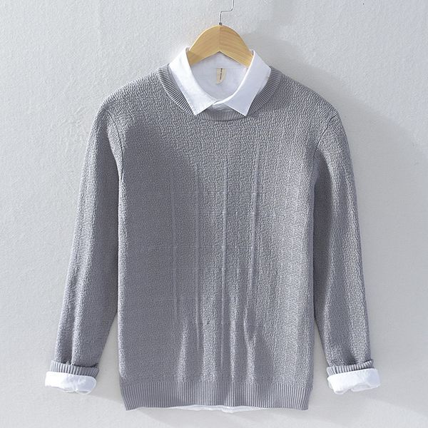 2021 autumn and winter new style long-sleeved round neck trend sweaters for men casual knit slim sweater mens chandail 552z, White;black
2021 autumn and winter new style long-sleeved round neck trend sweaters for men casual knit slim sweater mens chandail 552z, White;black