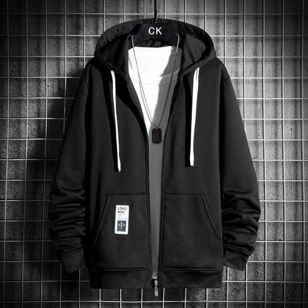 men's jackets 2021 spring and autumn korean leisure hooded cardigan sweater fashion long sleeve coat, Black;brown
men's jackets 2021 spring and autumn korean leisure hooded cardigan sweater fashion long sleeve coat, Black;brown