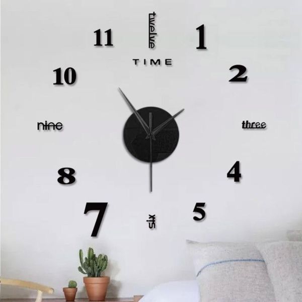 3d mirror wall clock modern design creative acrylic quartz clocks stickers for diy home living room office decorations
3d mirror wall clock modern design creative acrylic quartz clocks stickers for diy home living room office decorations