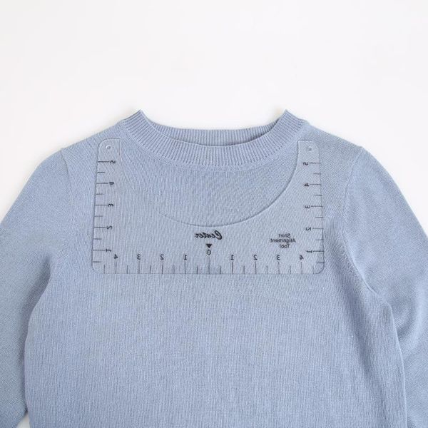 knitting counter density ruler sewing tools t-shirt guide ruler design alignment sewing accessories with size chart, Black
knitting counter density ruler sewing tools t-shirt guide ruler design alignment sewing accessories with size chart, Black