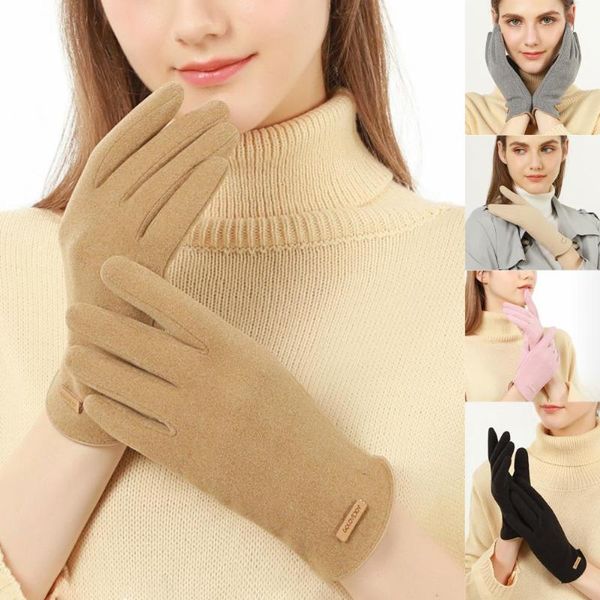 cycling gloves winter women's plus fabric thicken warm full finger driving outdoor sports touch screen windproof, Black
cycling gloves winter women's plus fabric thicken warm full finger driving outdoor sports touch screen windproof, Black