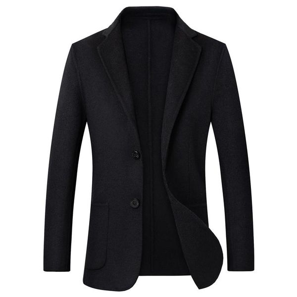 men's wool & blends winter jacket men thickening coat slim fit jackets outerwear warm man casual overcoat, Black
men's wool & blends winter jacket men thickening coat slim fit jackets outerwear warm man casual overcoat, Black