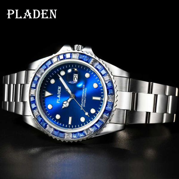 wristwatches pladen men wathes blue square diamond stainless steel strap american reloj swimming boy thanksgiving mannen quartz horloges, Slivery;brown
wristwatches pladen men wathes blue square diamond stainless steel strap american reloj swimming boy thanksgiving mannen quartz horloges, Slivery;brown
