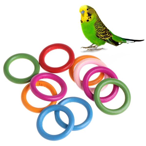 10 pcs/bag wood rings parrot toys accessories colorful random color diy ornament
10 pcs/bag wood rings parrot toys accessories colorful random color diy ornament