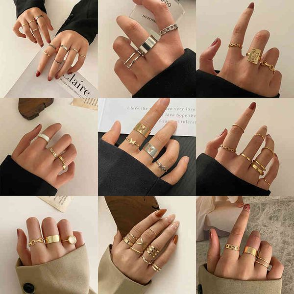 gold silver color knuckle finger rings for women vintage fashion party ring sets for women female punk gothic boho jewelry, Golden;silver
gold silver color knuckle finger rings for women vintage fashion party ring sets for women female punk gothic boho jewelry, Golden;silver
