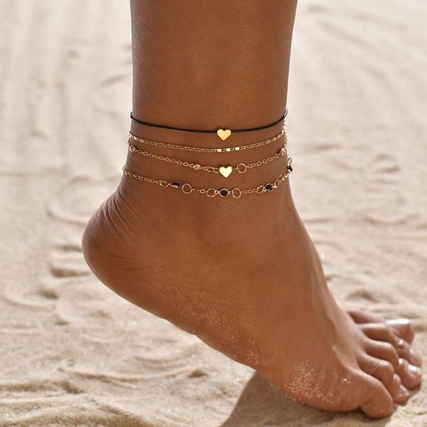 anklets 4pcs stylish women multilayer anklet retro bohemian summer beach foot chain charming bracelet jewelry accessories gifts, Red;blue
anklets 4pcs stylish women multilayer anklet retro bohemian summer beach foot chain charming bracelet jewelry accessories gifts, Red;blue