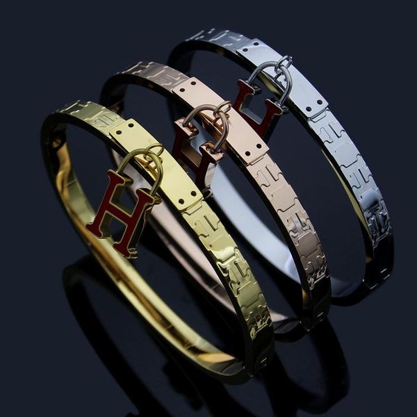 bangle luxury red enamel titanium steel female fine jewelry hand accessories wrist beauty ornament for women, Black
bangle luxury red enamel titanium steel female fine jewelry hand accessories wrist beauty ornament for women, Black