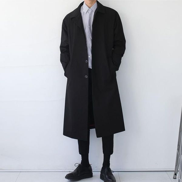 men's trench coats viankani legible autumn coat men casual turn-down collar korean long solid -2xl, Tan;black
men's trench coats viankani legible autumn coat men casual turn-down collar korean long solid -2xl, Tan;black