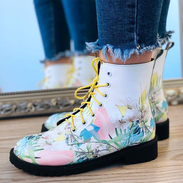 boots women's ankle print flower platform shoes lace up autumn winter low heels pu leather round toe female ladies footwear 2021, Black
boots women's ankle print flower platform shoes lace up autumn winter low heels pu leather round toe female ladies footwear 2021, Black