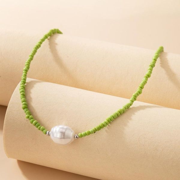chokers bohemia ins simple y2k jewelry resin beads strand choker necklaces for teen girls women hyperbole imitation pearl jewellry, Golden;silver
chokers bohemia ins simple y2k jewelry resin beads strand choker necklaces for teen girls women hyperbole imitation pearl jewellry, Golden;silver