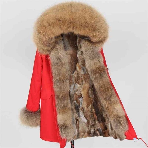 winter women real fur coat long rabbit lining hooded parka large raccoon collar warm coats star same style 210910, Black
winter women real fur coat long rabbit lining hooded parka large raccoon collar warm coats star same style 210910, Black