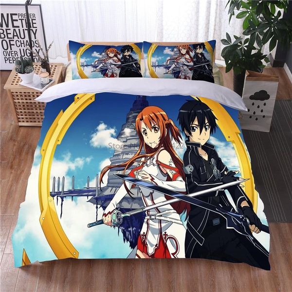bedding sets cartoon sword art online 3d set printed duvet cover pillowcase bedclothes twin full king children bed linens
bedding sets cartoon sword art online 3d set printed duvet cover pillowcase bedclothes twin full king children bed linens