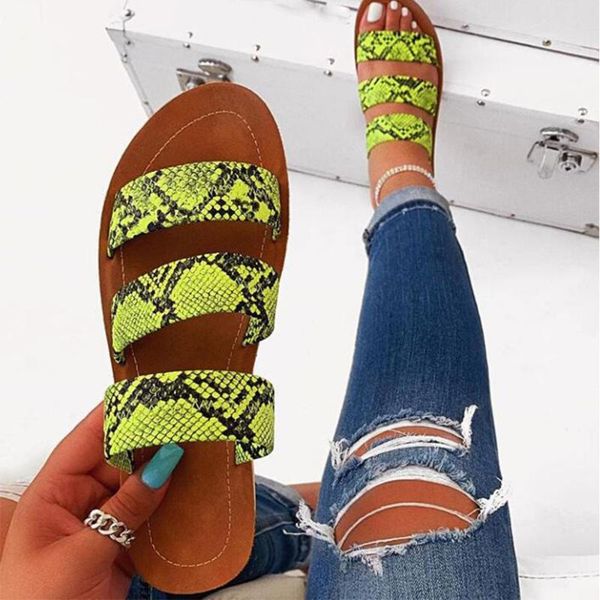 2021 new summer women sandals designers open toe flat heel sandals slip on leopard sandalias mujer size 37-42, Black
2021 new summer women sandals designers open toe flat heel sandals slip on leopard sandalias mujer size 37-42, Black