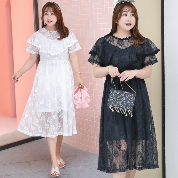 summer of the large new lace lotus leaf sweet female mm fat dressed in wild fashion women men's clothes h8zo, Black;gray
summer of the large new lace lotus leaf sweet female mm fat dressed in wild fashion women men's clothes h8zo, Black;gray