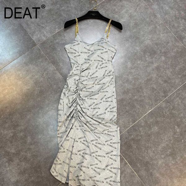 deat women sling slim split pleated dress v-neck sleeveless arrivals lady fashion spring summer 11d359 210709, Black;gray
deat women sling slim split pleated dress v-neck sleeveless arrivals lady fashion spring summer 11d359 210709, Black;gray