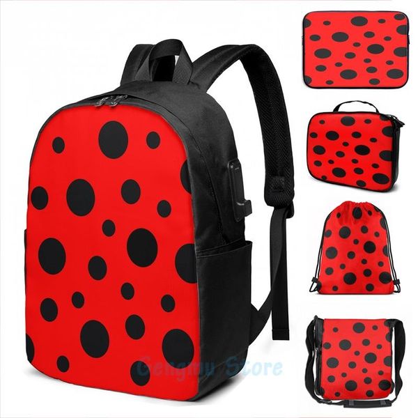 backpack funny graphic print lady bug usb charge men school bags women bag travel laptop
backpack funny graphic print lady bug usb charge men school bags women bag travel laptop