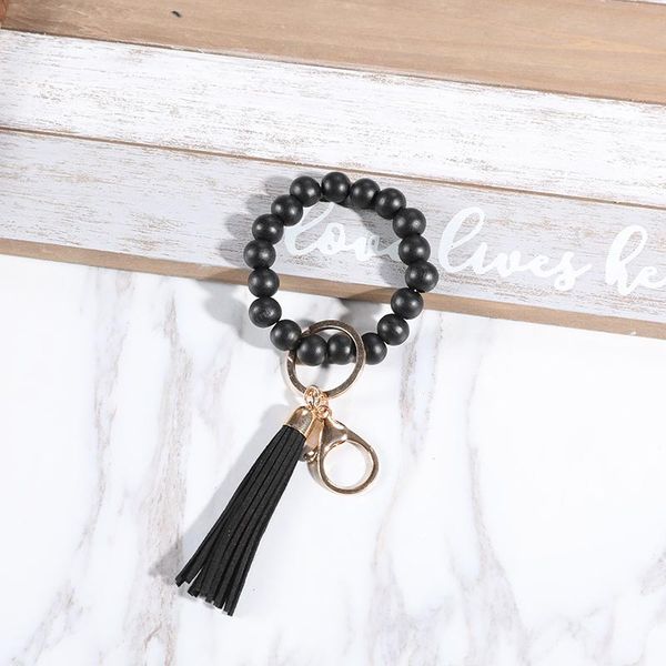 Makersland Key Chain Big O Circle Wood Beads Tassel Pendant Women Wristlet Keychain Girl Key Ring Wrist Strap Bracelet Keychain, Silver
Makersland Key Chain Big O Circle Wood Beads Tassel Pendant Women Wristlet Keychain Girl Key Ring Wrist Strap Bracelet Keychain, Silver