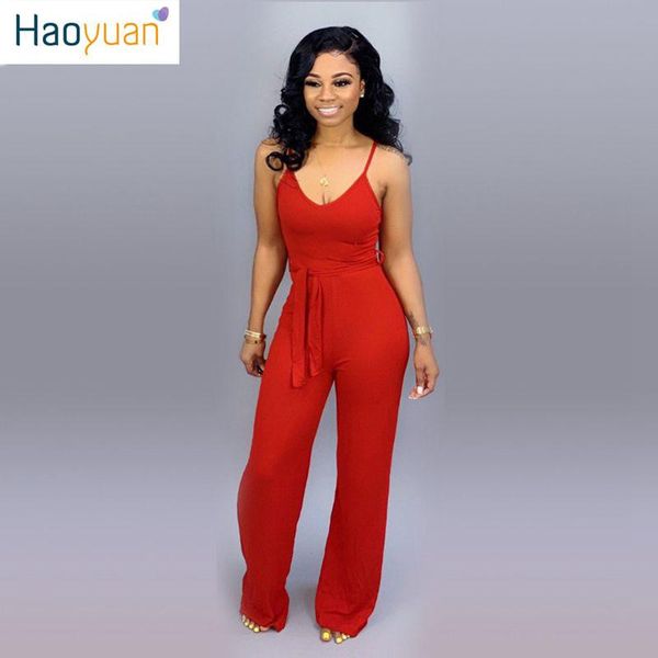 women's jumpsuits & rompers haoyuan spaghetti strap summer sleeveless cute sweet style streetwear wide leg long pants womens overalls, Black;white
women's jumpsuits & rompers haoyuan spaghetti strap summer sleeveless cute sweet style streetwear wide leg long pants womens overalls, Black;white