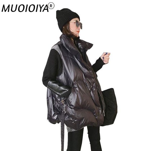 women's vests elegant winter down cotton vest coat 2021 women spring autumn large size loose lady thick warm waistcoat jacket ok1025, Black;white
women's vests elegant winter down cotton vest coat 2021 women spring autumn large size loose lady thick warm waistcoat jacket ok1025, Black;white