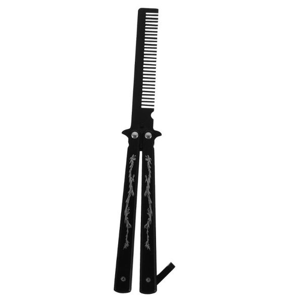 hair brushes novelty stainless steel comb styling tool for sports and outdoor use, Silver
hair brushes novelty stainless steel comb styling tool for sports and outdoor use, Silver