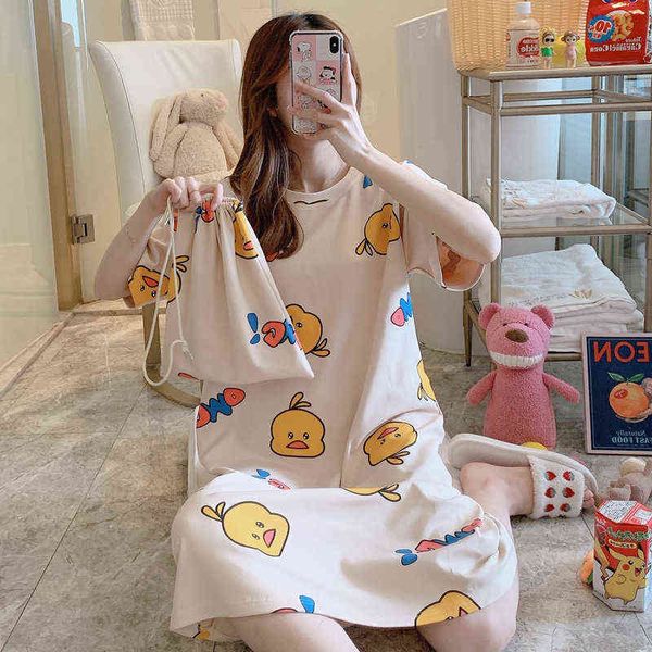 pajama's korean version pajama's nightdrs short sleeve women's summer home suit student cute big size, Black;red
pajama's korean version pajama's nightdrs short sleeve women's summer home suit student cute big size, Black;red
