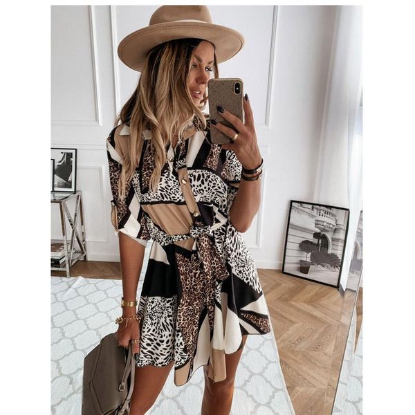 casual dresses vergoodr printed women v-neck cardigan long sleeve bandage plus size short dress vestido de mujer, Black;gray
casual dresses vergoodr printed women v-neck cardigan long sleeve bandage plus size short dress vestido de mujer, Black;gray