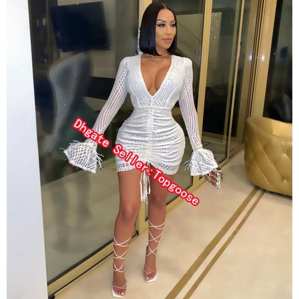 neonbabipink party night club dresses for women sparkly sequin mesh feather long sleeve deep v bodycon mini dress n57-gf34, Black;gray
neonbabipink party night club dresses for women sparkly sequin mesh feather long sleeve deep v bodycon mini dress n57-gf34, Black;gray
