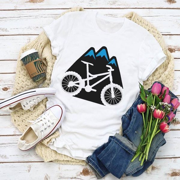 women graphic bike hiking mountain fashion print lady summer t-shirt shirt lady clothes womens clothing tee female t shirt, White
women graphic bike hiking mountain fashion print lady summer t-shirt shirt lady clothes womens clothing tee female t shirt, White
