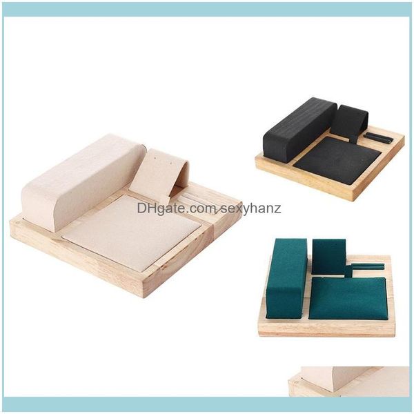packaging & jewelrybamboo wood jewelry display tray set storage counter pouches, bags drop delivery 2021 qnaoe, Pink;blue
packaging & jewelrybamboo wood jewelry display tray set storage counter pouches, bags drop delivery 2021 qnaoe, Pink;blue