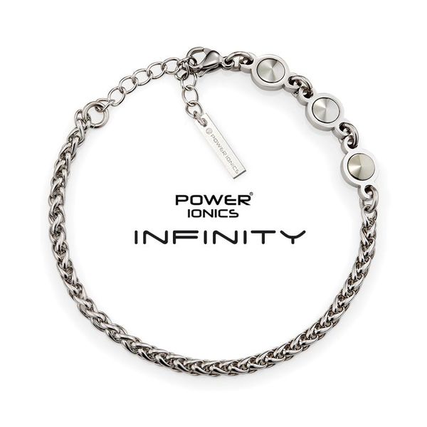 link, chain infinity series trendy fashion jewelry women germanium 3mm charm health bracelets bangles engraved gifts, Black
link, chain infinity series trendy fashion jewelry women germanium 3mm charm health bracelets bangles engraved gifts, Black