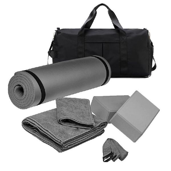 yoga mats 6pcs environmental protection mat set home gym sports supplies brick with towel bag fitness gifts
yoga mats 6pcs environmental protection mat set home gym sports supplies brick with towel bag fitness gifts