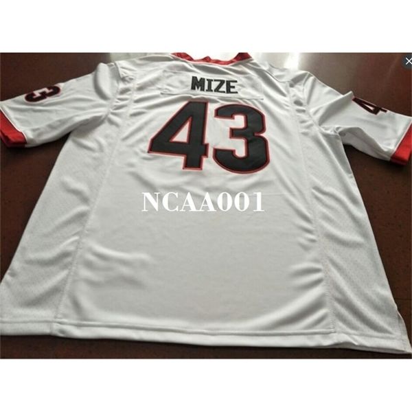668 #43 isaac mize georgia bulldogs red black white college jersey or custom any name or number jersey 
668 #43 isaac mize georgia bulldogs red black white college jersey or custom any name or number jersey