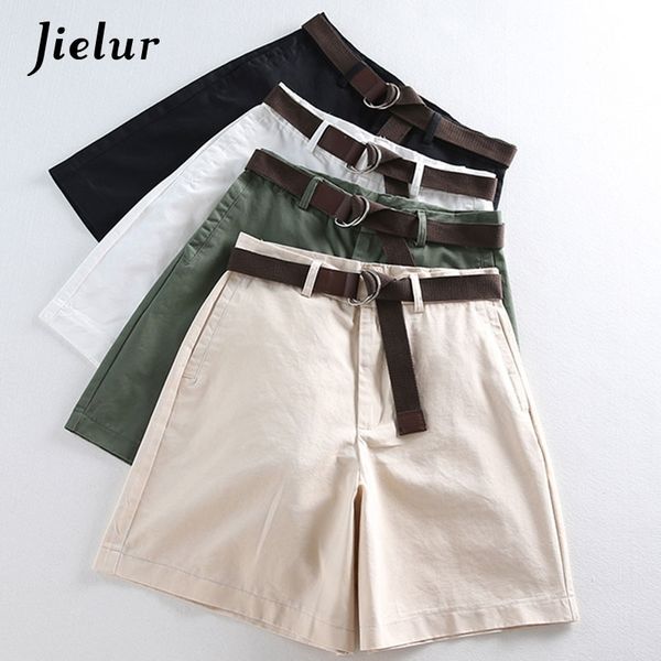 jielur shorts all-match 4 solid color sashes casual shorts women a-line high waist slim short femme chic s-xxl ladies bottom 210309, White;black
jielur shorts all-match 4 solid color sashes casual shorts women a-line high waist slim short femme chic s-xxl ladies bottom 210309, White;black