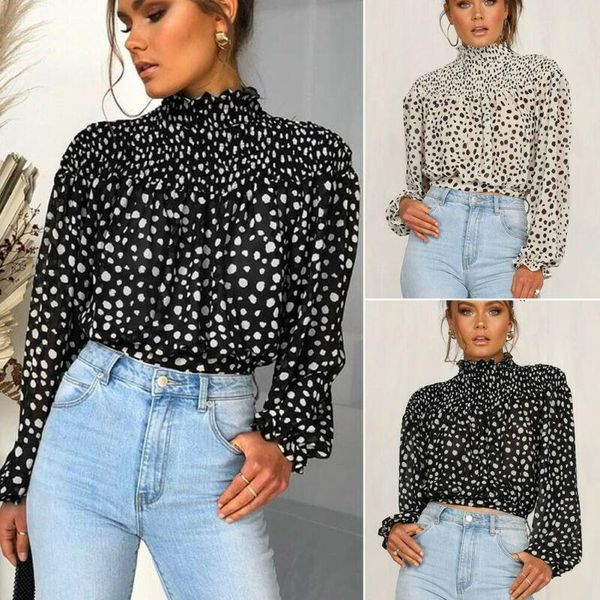 women's blouses & shirts womens long sleeve chiffon blouse fashion ladies flower print bandage shirt casual, White
women's blouses & shirts womens long sleeve chiffon blouse fashion ladies flower print bandage shirt casual, White