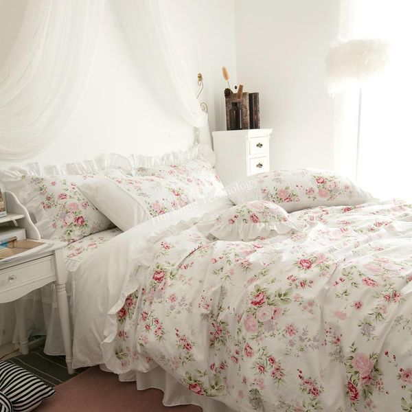 bedding sets korean style fresh garden flower set princess cotton lace bed spread ruffles duvet pillowcase hm-01a cover
bedding sets korean style fresh garden flower set princess cotton lace bed spread ruffles duvet pillowcase hm-01a cover