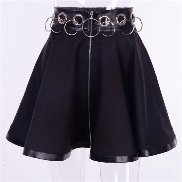 gothic summer hoop women skirt hollow out black metal ring female a line mini club wear
gothic summer hoop women skirt hollow out black metal ring female a line mini club wear
