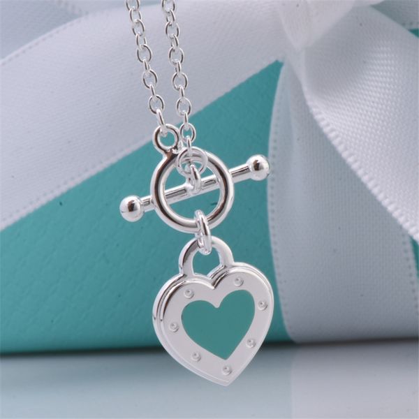 100% s925 sterling silver love necklace, green love pendant. high-quality high-quality fashion ladies jewelry q0531
100% s925 sterling silver love necklace, green love pendant. high-quality high-quality fashion ladies jewelry q0531