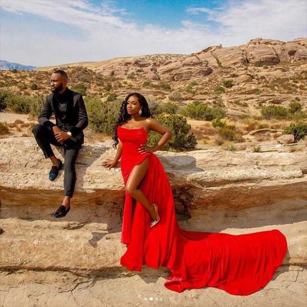 casual dresses charming off the shoulder long evening party dress red high slit mermaid gown with train pageant custom, Black;gray
casual dresses charming off the shoulder long evening party dress red high slit mermaid gown with train pageant custom, Black;gray