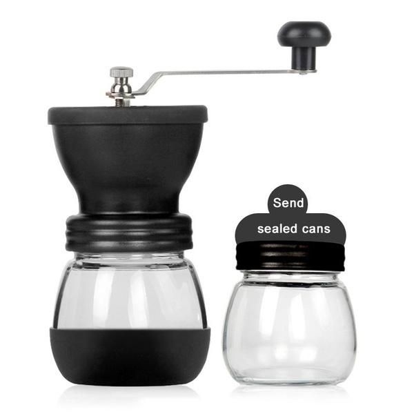 manual coffee grinders portable machine grinder adjustable ceramic burr mill hand crank household crusher bean tools
manual coffee grinders portable machine grinder adjustable ceramic burr mill hand crank household crusher bean tools