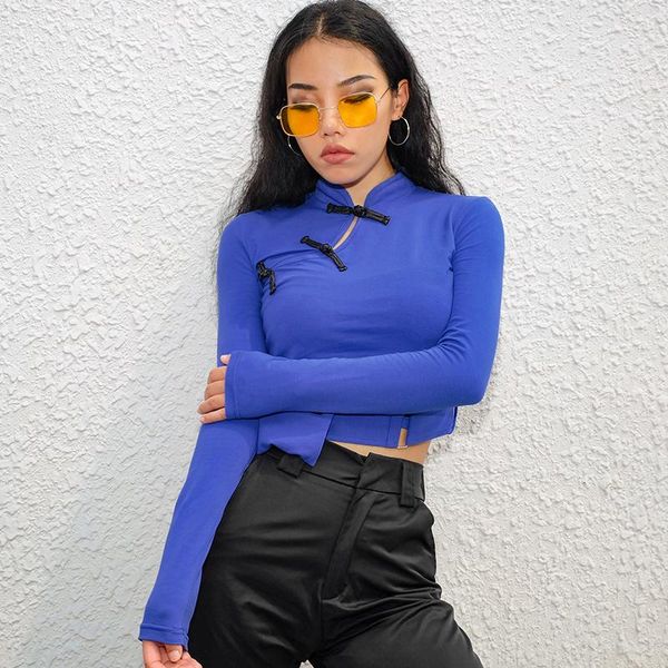 women's t-shirt 2021 casual high fashion long sleeve with pocket trend chinese style crop shirt harajuku street cotton y2k, White
women's t-shirt 2021 casual high fashion long sleeve with pocket trend chinese style crop shirt harajuku street cotton y2k, White