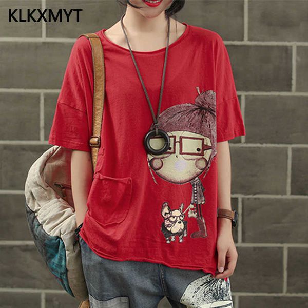 summer t-shirt women fashion brand vintage patchwork cartoon dog little girl print short sleeve harajuku tshirts female 210527, White
summer t-shirt women fashion brand vintage patchwork cartoon dog little girl print short sleeve harajuku tshirts female 210527, White