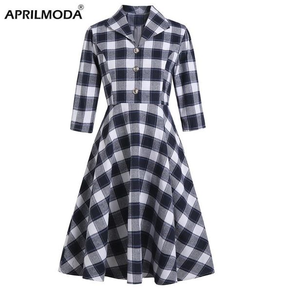 casual dresses 2021 england style plaid printed women's vintage dress 1950s summer spring retro rockabilly swing short midi 60s, Black;gray
casual dresses 2021 england style plaid printed women's vintage dress 1950s summer spring retro rockabilly swing short midi 60s, Black;gray