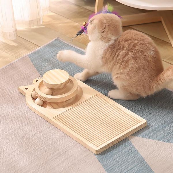 cat toys 2021 toy turntable scratching board funny stick solid wood grinding supplies
cat toys 2021 toy turntable scratching board funny stick solid wood grinding supplies