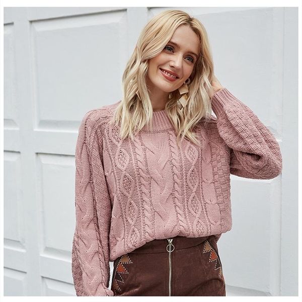 women's sweaters women sweater round neck 2021 autumn winter fashion knitwear pullover long sleeve loose solid lady casual, White;black
women's sweaters women sweater round neck 2021 autumn winter fashion knitwear pullover long sleeve loose solid lady casual, White;black