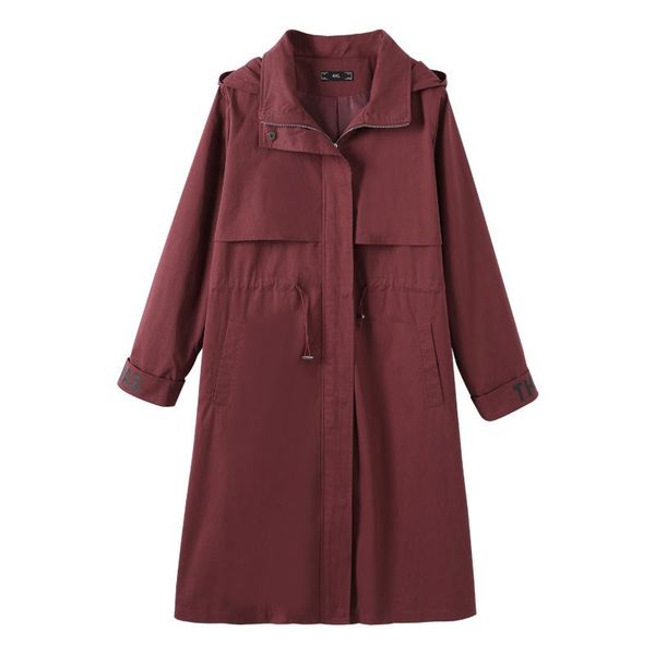 women's trench coats 4xl to 10xl plus size women hoodies windbreaker jacket autumn spring zipper pockets woman t61397, Tan;black
women's trench coats 4xl to 10xl plus size women hoodies windbreaker jacket autumn spring zipper pockets woman t61397, Tan;black