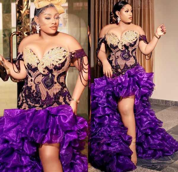 2022 plus size arabic aso ebi black purple luxurious mermaid prom dresses lace beaded evening formal party second reception birthday engagem
2022 plus size arabic aso ebi black purple luxurious mermaid prom dresses lace beaded evening formal party second reception birthday engagem