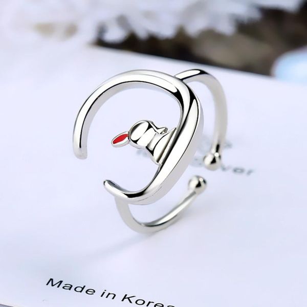 cluster rings yizizai 2021 silver color ring simple vintage opening adjustable for women gifts, Golden;silver
cluster rings yizizai 2021 silver color ring simple vintage opening adjustable for women gifts, Golden;silver